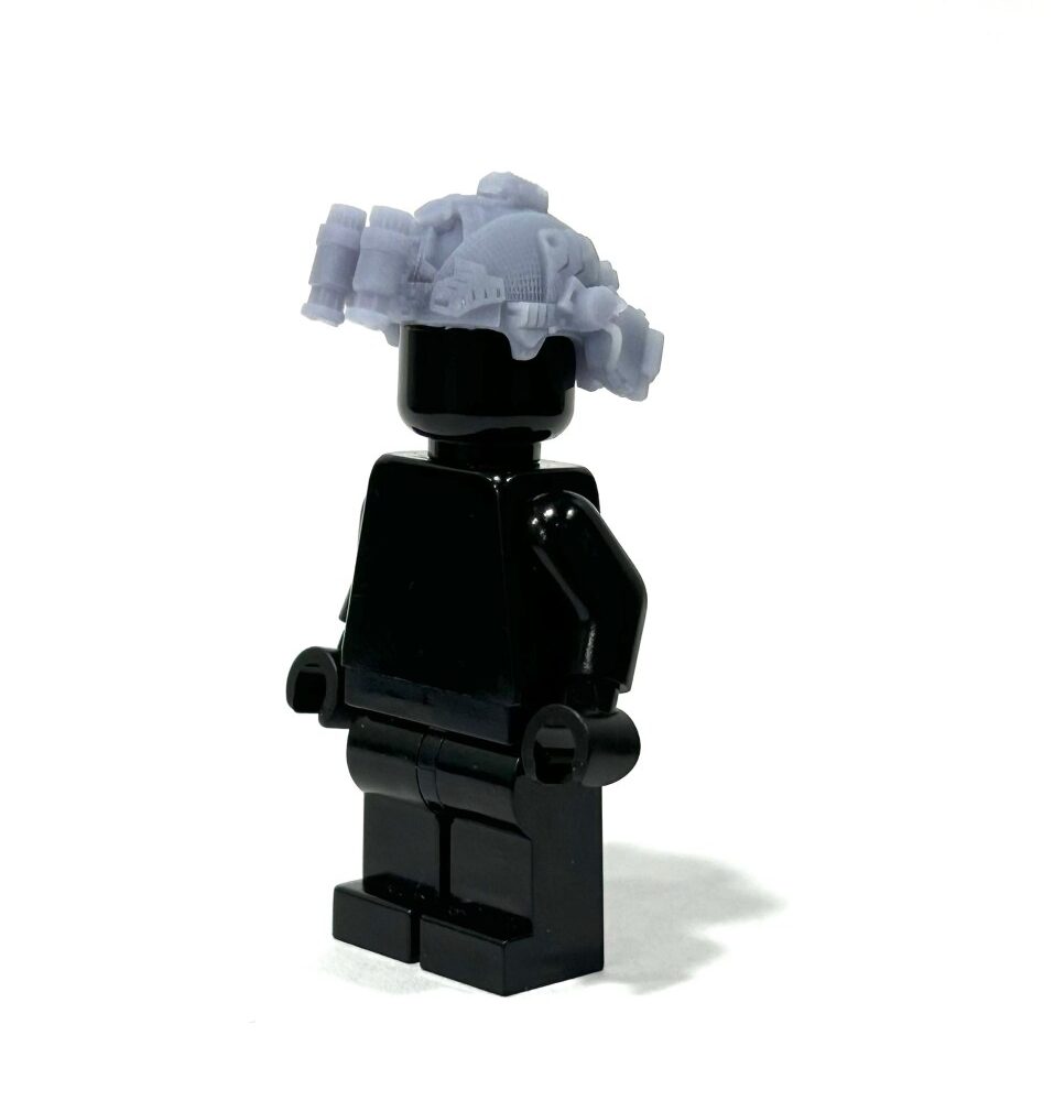 BrickRaidz TW helmet v3 for Minifigures