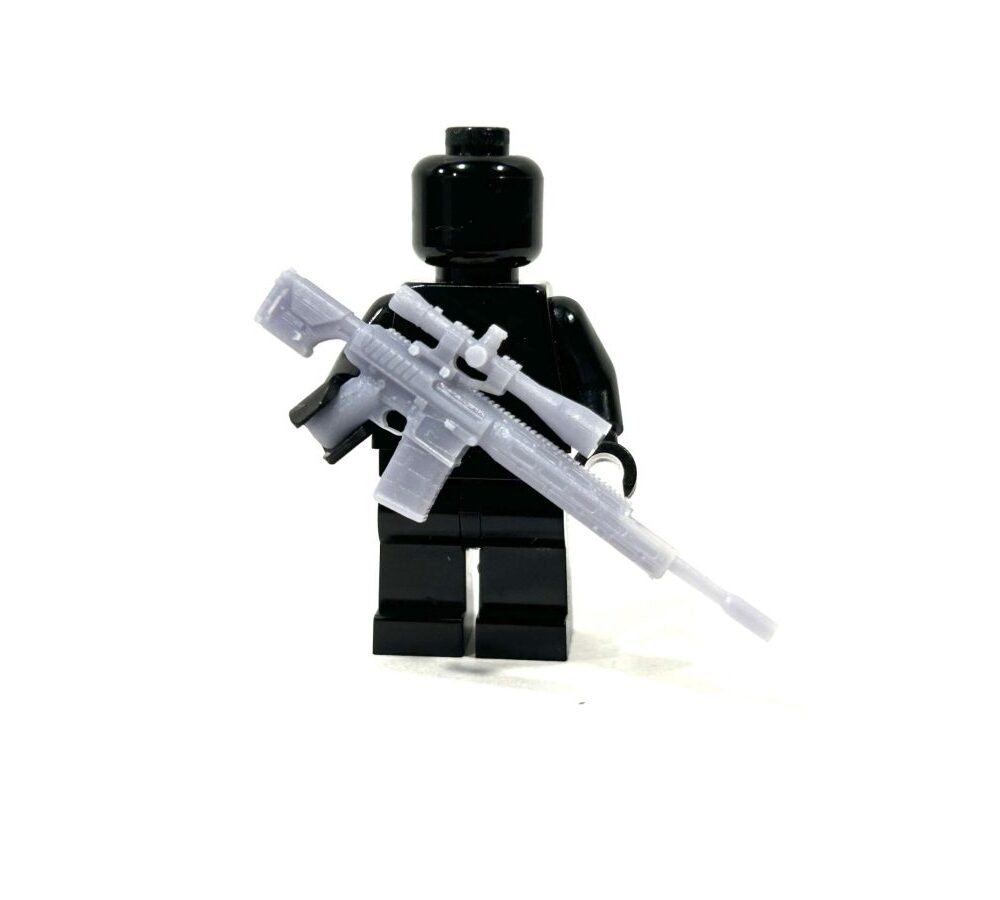 BrickRaidz R11 RSASS rifle for Minifigures
