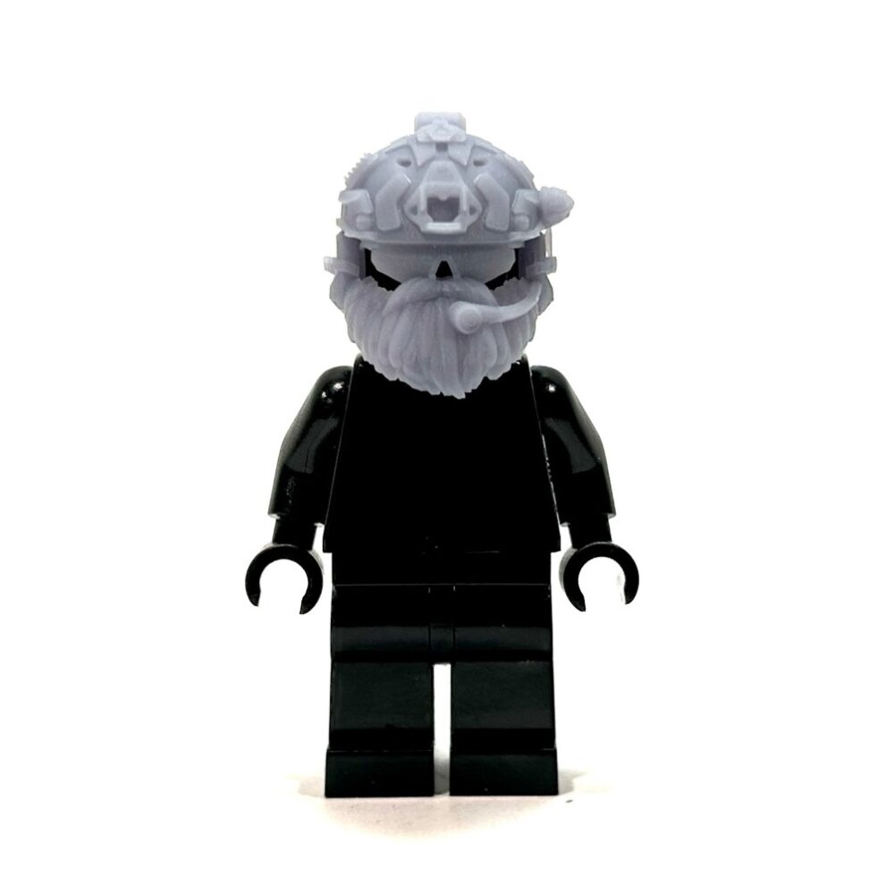 BrickRaidz SF helmet with beard v2 for Minifigures