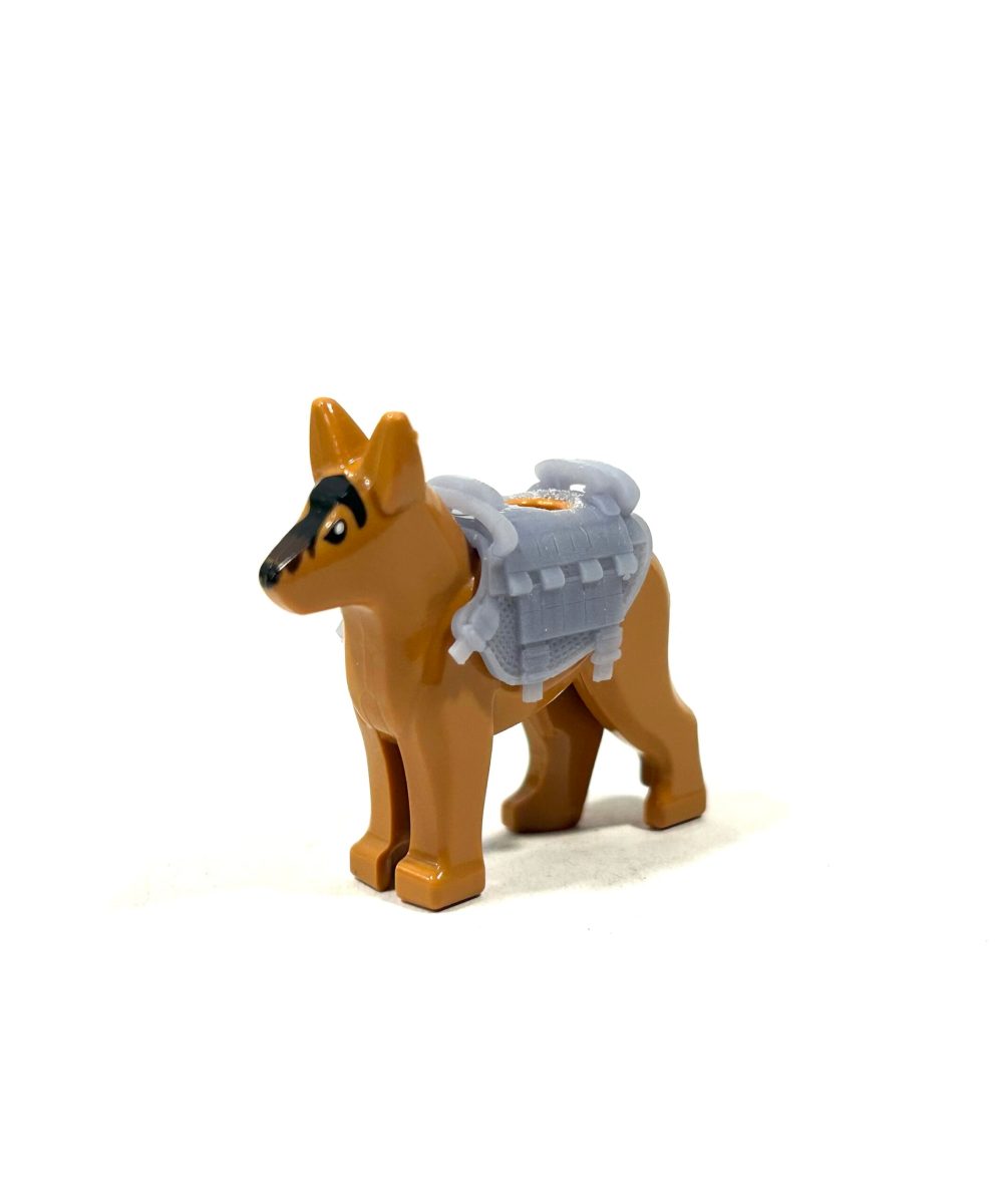 BrickRaidz K9 Dog vest for Minifigures
