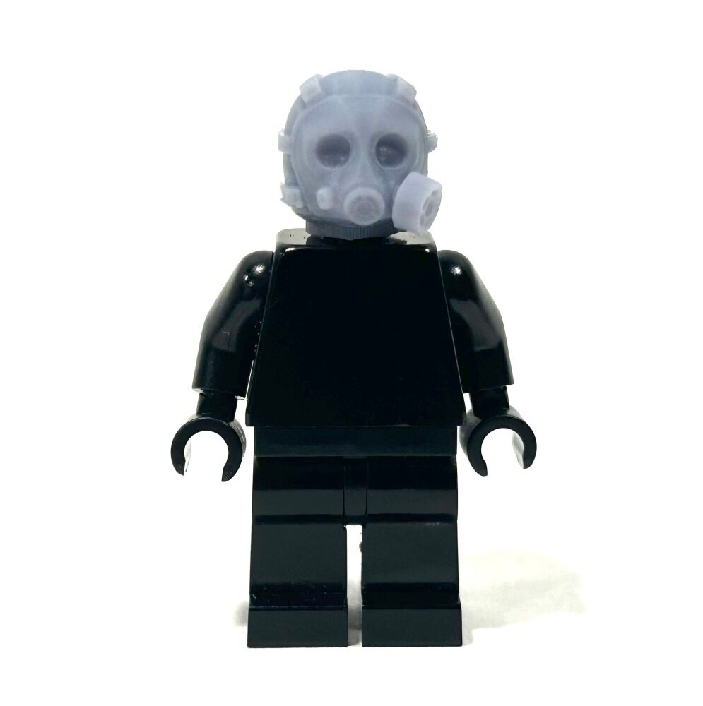 BrickRaidz complete head gasmask v3 for Minifigures