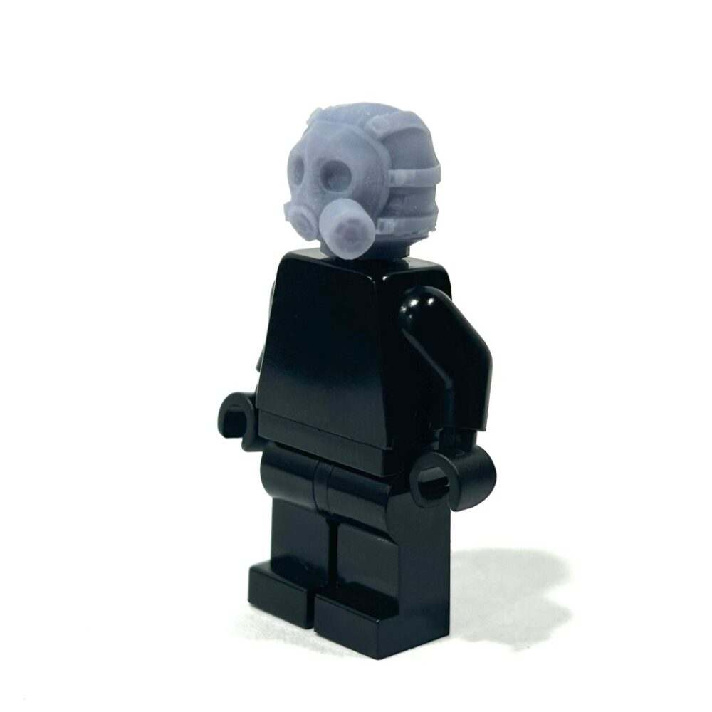 BrickRaidz complete head gasmask v3 for Minifigures