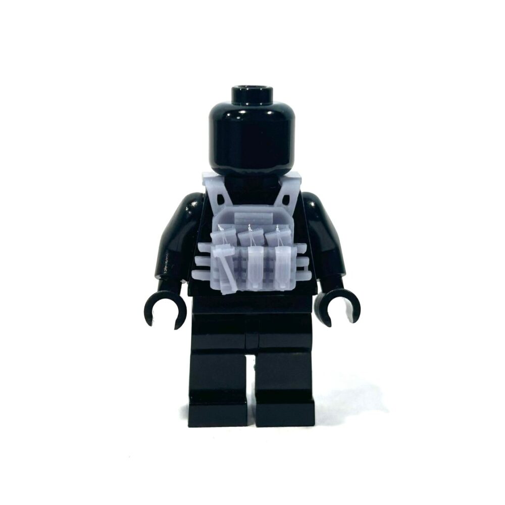 BrickRaidz Tactical CP Plate carrier v2 for Minifigures