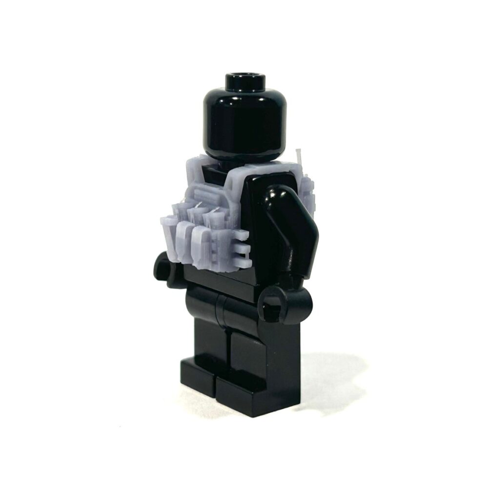 BrickRaidz Tactical CP Plate carrier v2 for Minifigures