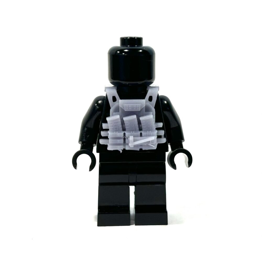 BrickRaidz Tactical CP Plate carrier v3 for Minifigures