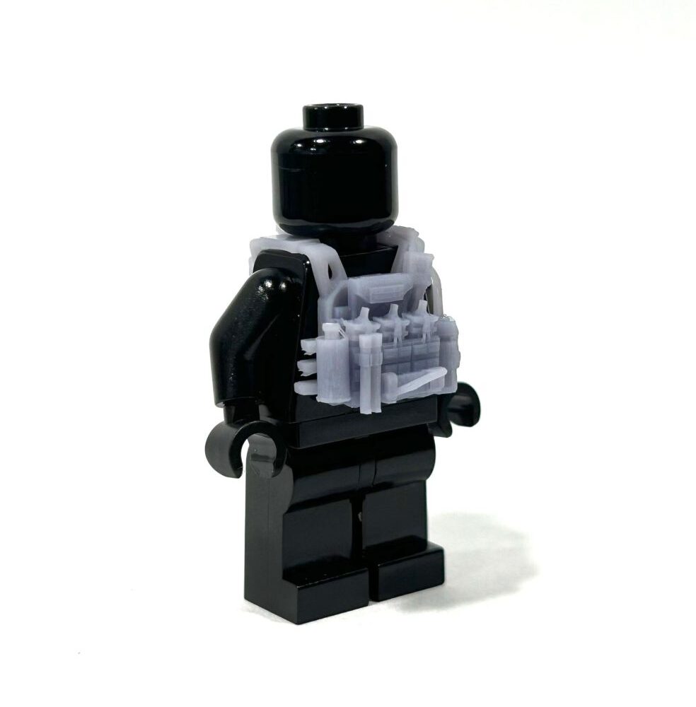 BrickRaidz Tactical CP Plate carrier v4 for Minifigures