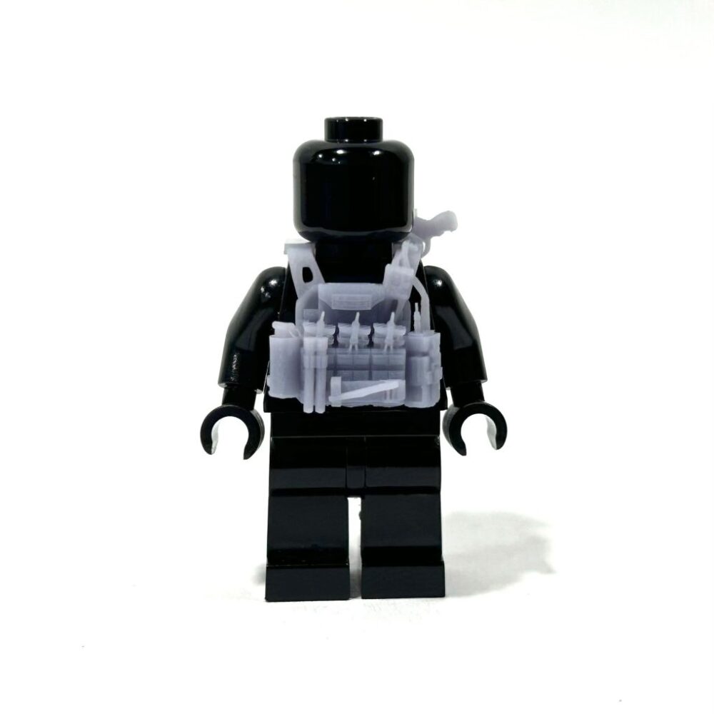 BrickRaidz Tactical CP Plate carrier v4 for Minifigures