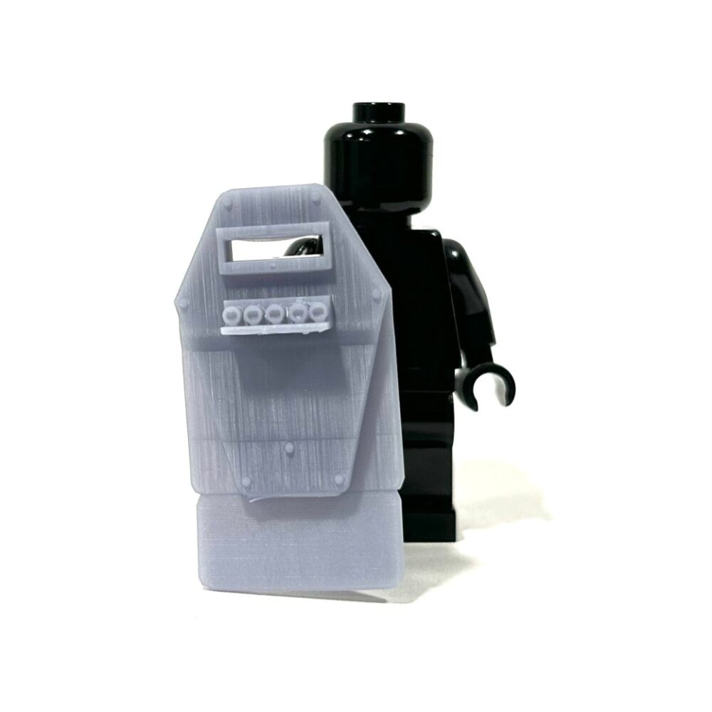 BrickRaidz Ballistic Shield v3 for Minifigures