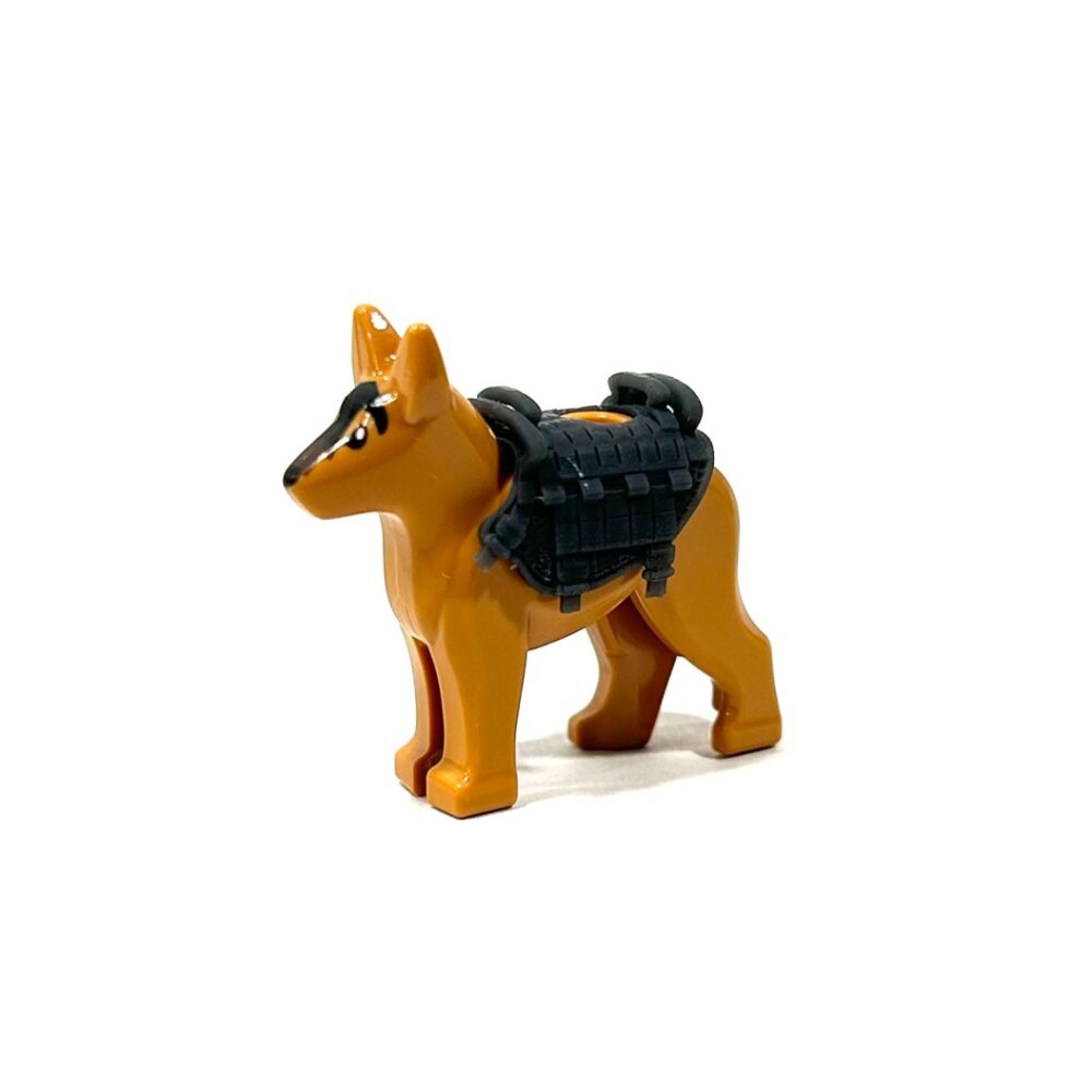BrickRaidz K9 Dog vest including dog