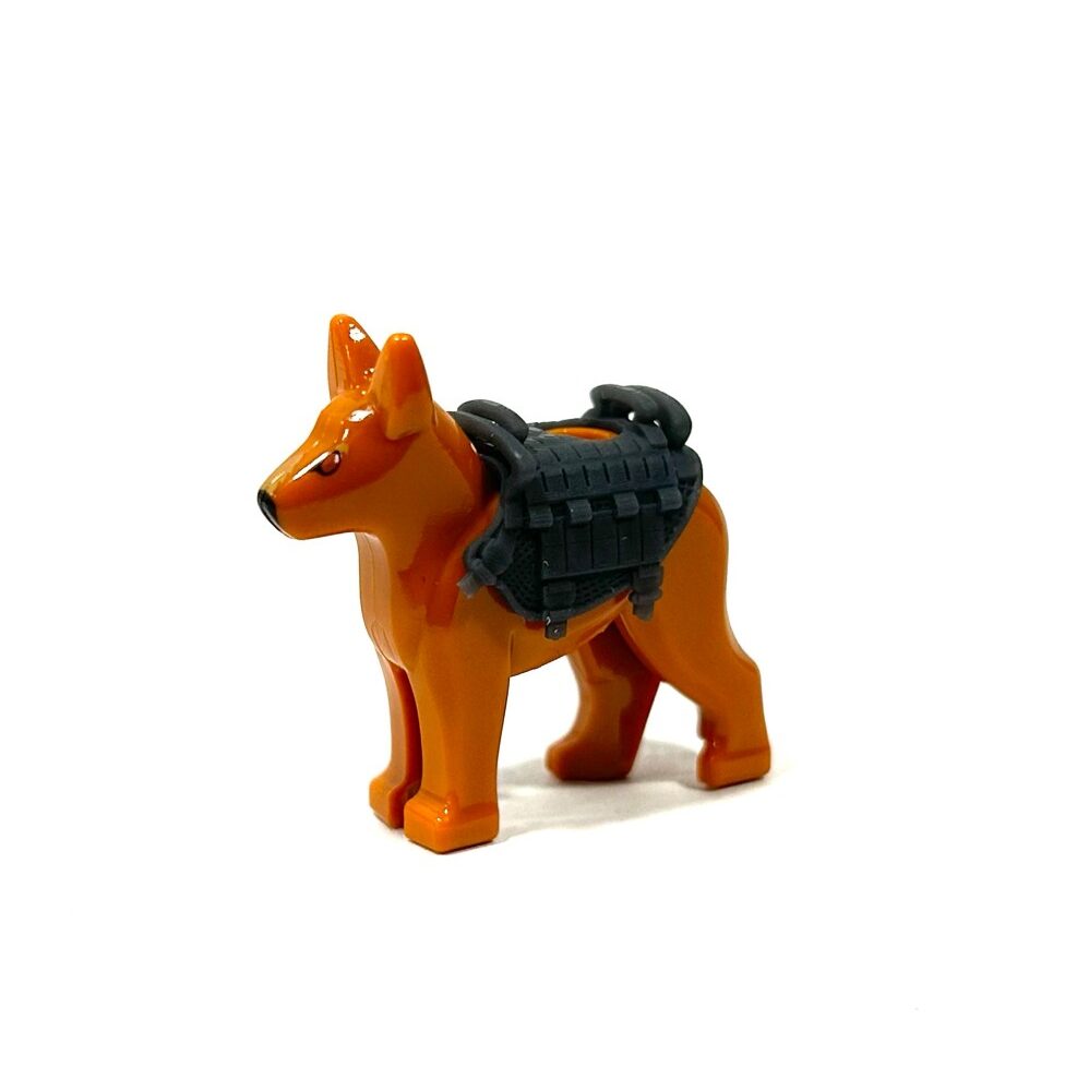 BrickRaidz K9 Dog vest including dog