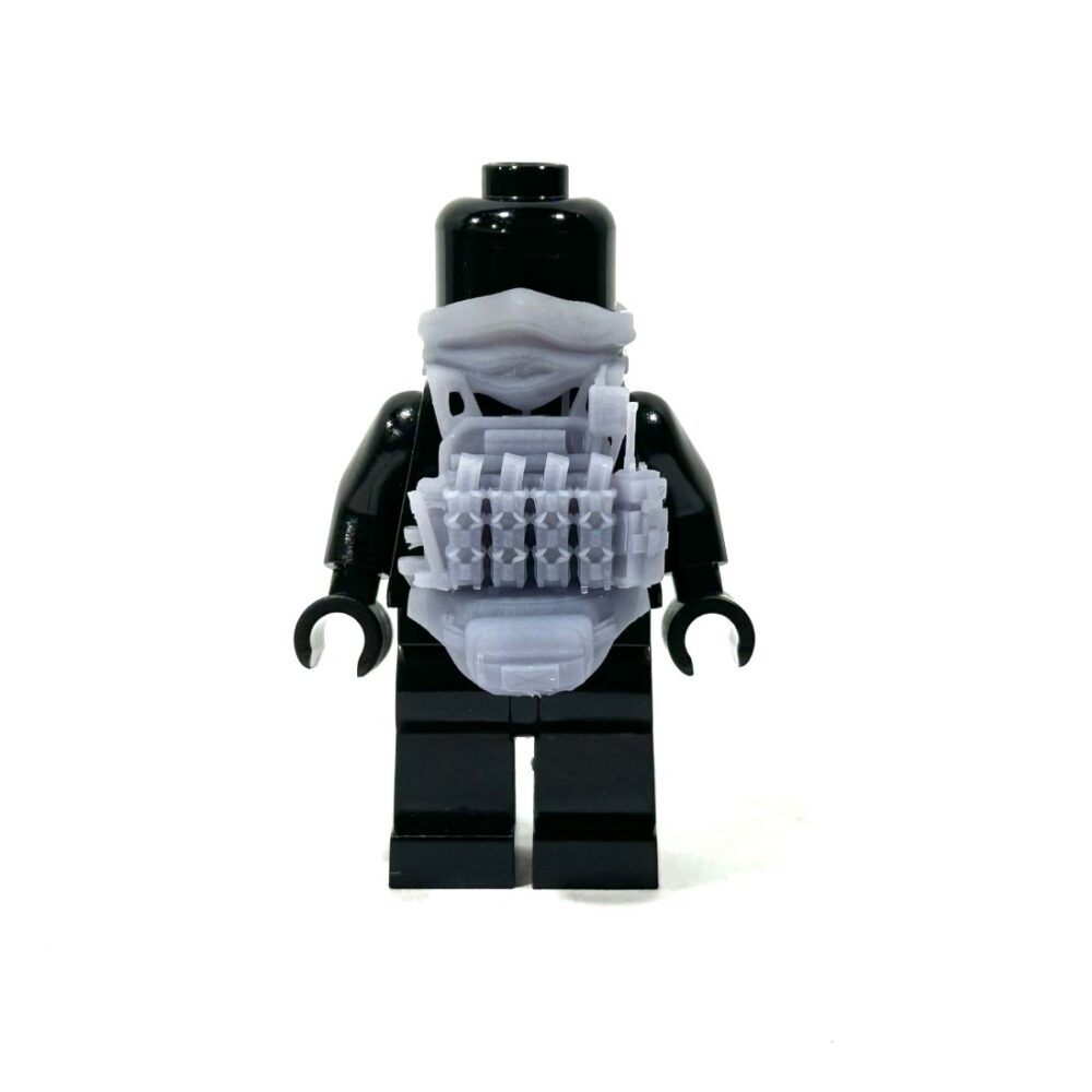 BrickRaidz Tactical CP Plate carrier v5 for Minifigures