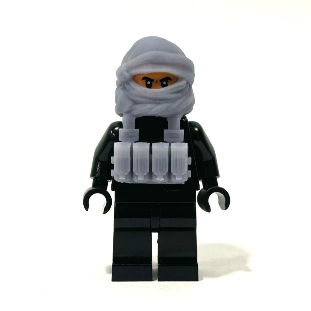 BrickRaidz Bad guy vest v2 for Minifigures