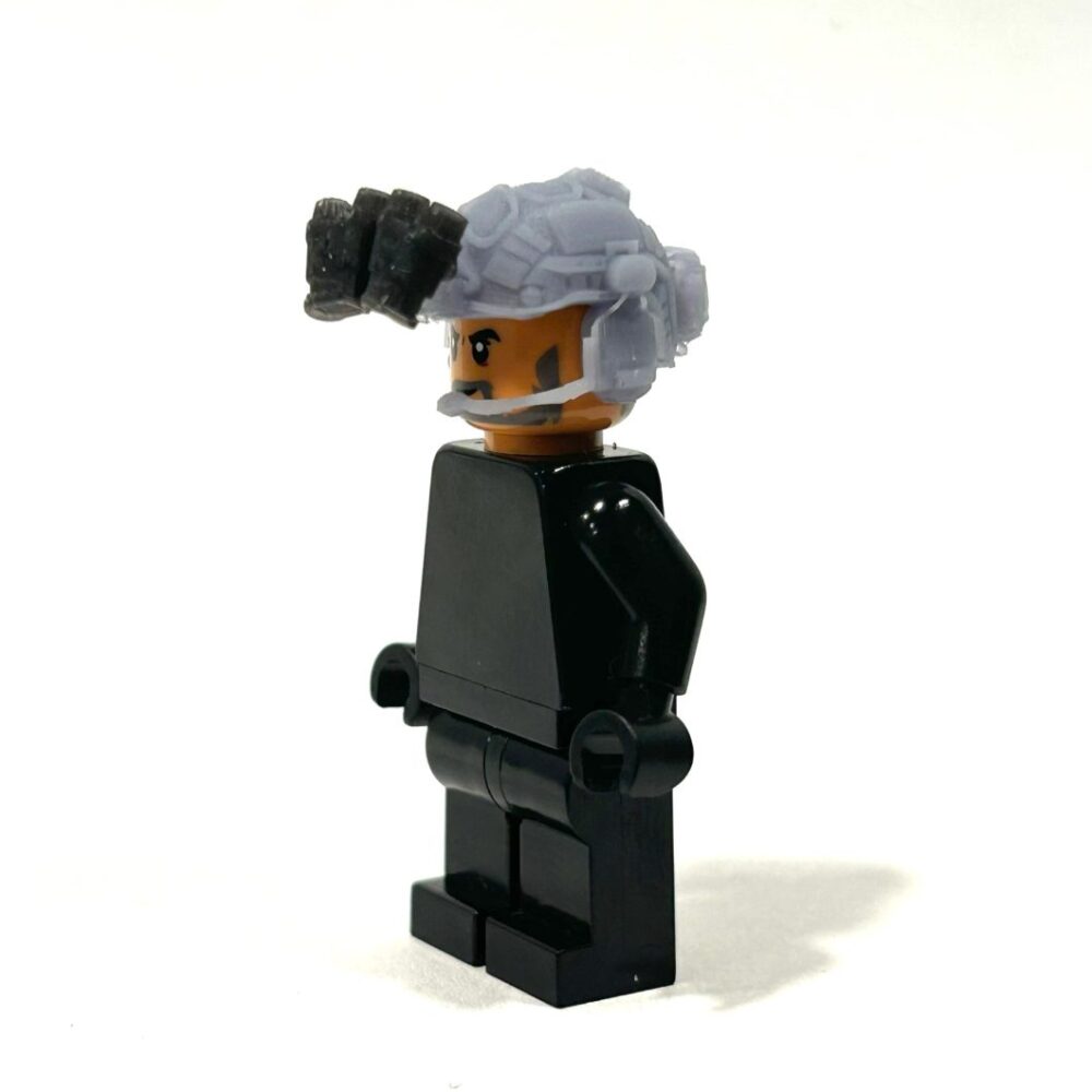 BrickRaidz flippable NVG Helmet KSK for Minifigures