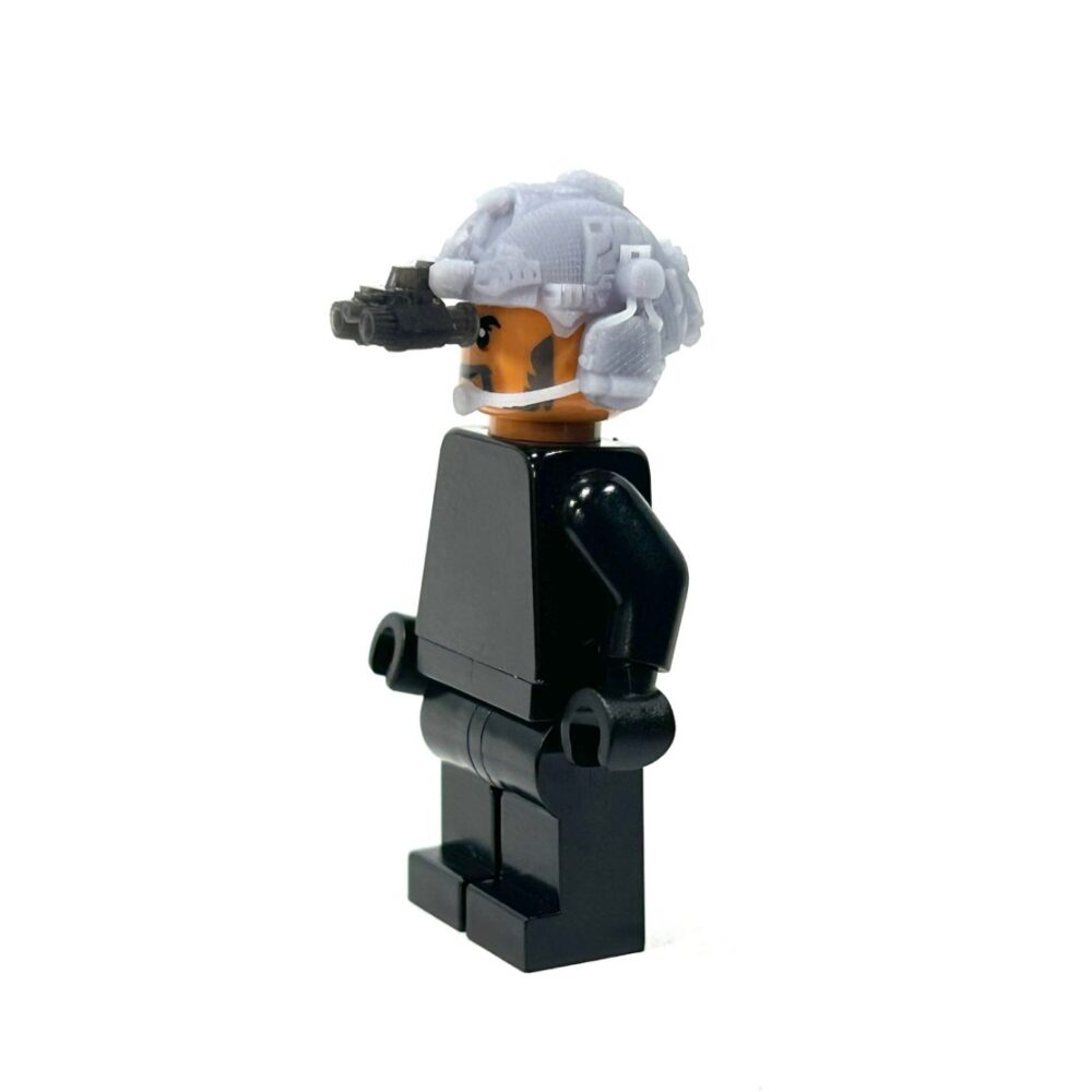 BrickRaidz flipping NVG Helmet TW v2 for Minifigures