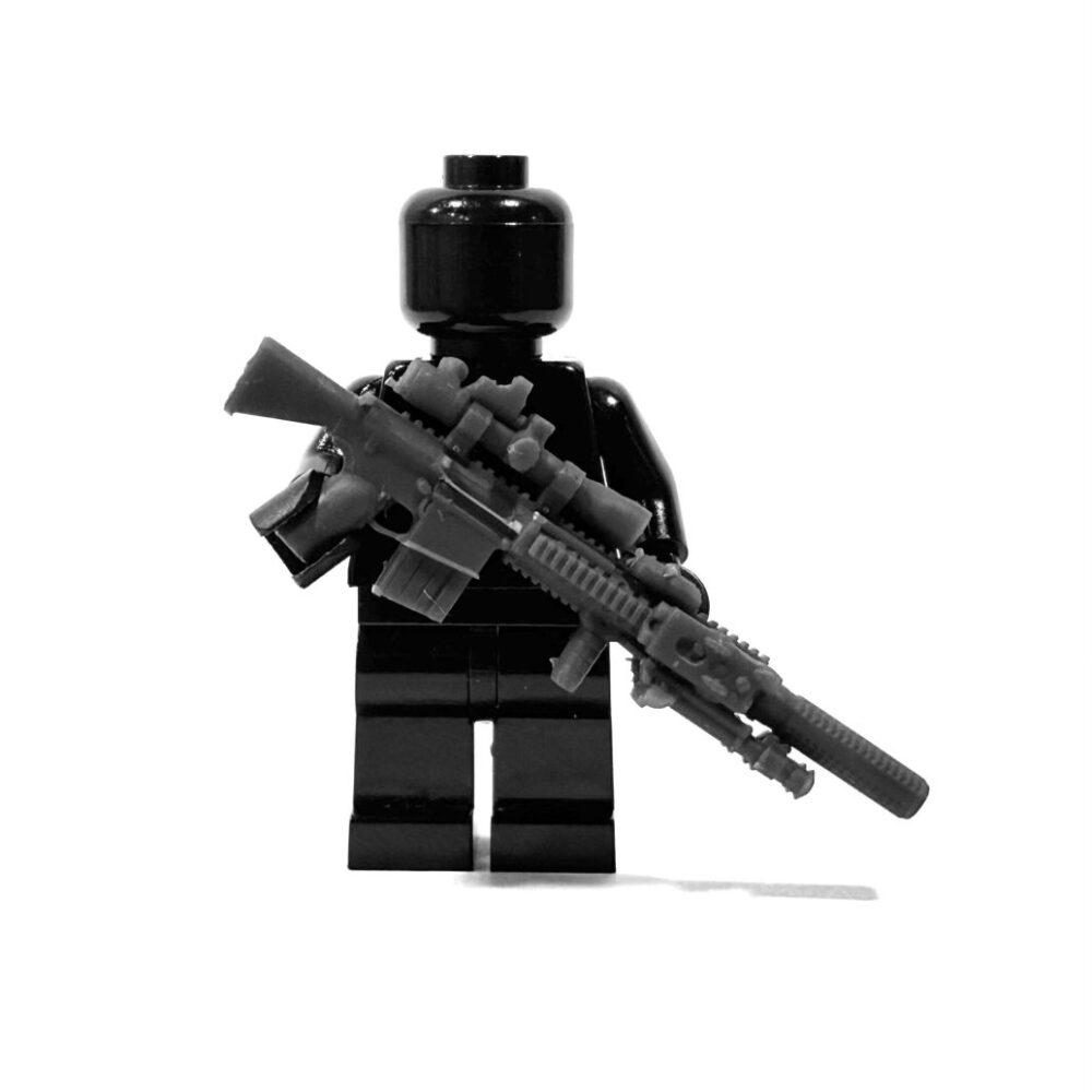BrickRaidz MK12 seal team rifle for Minifigures