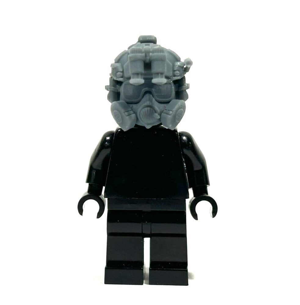 BrickRaidz complete gasmask head v5 for Minifigures