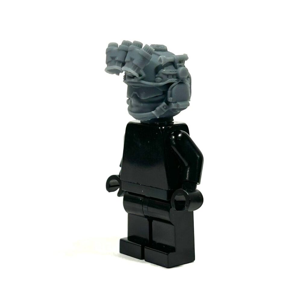 BrickRaidz complete operator head v5 for Minifigures