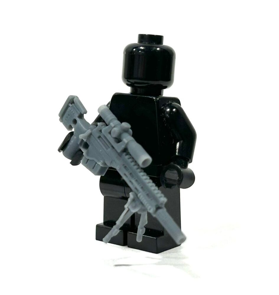 BrickRaidz Remington MSR bipod rifle for Minifigures