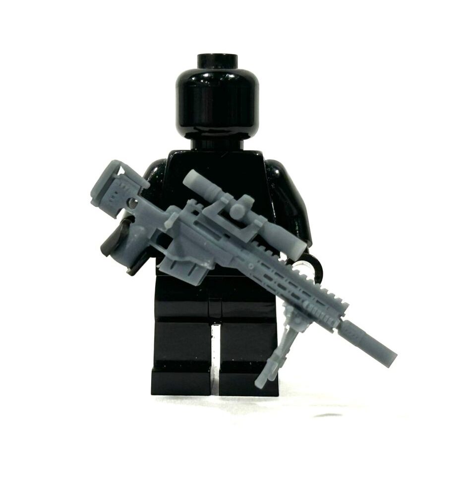 BrickRaidz Remington MSR bipod rifle for Minifigures