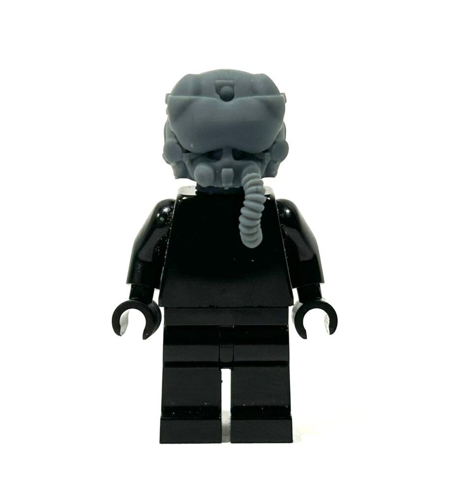 BrickRaidz complete F35 Jetpilot head for Minifigures