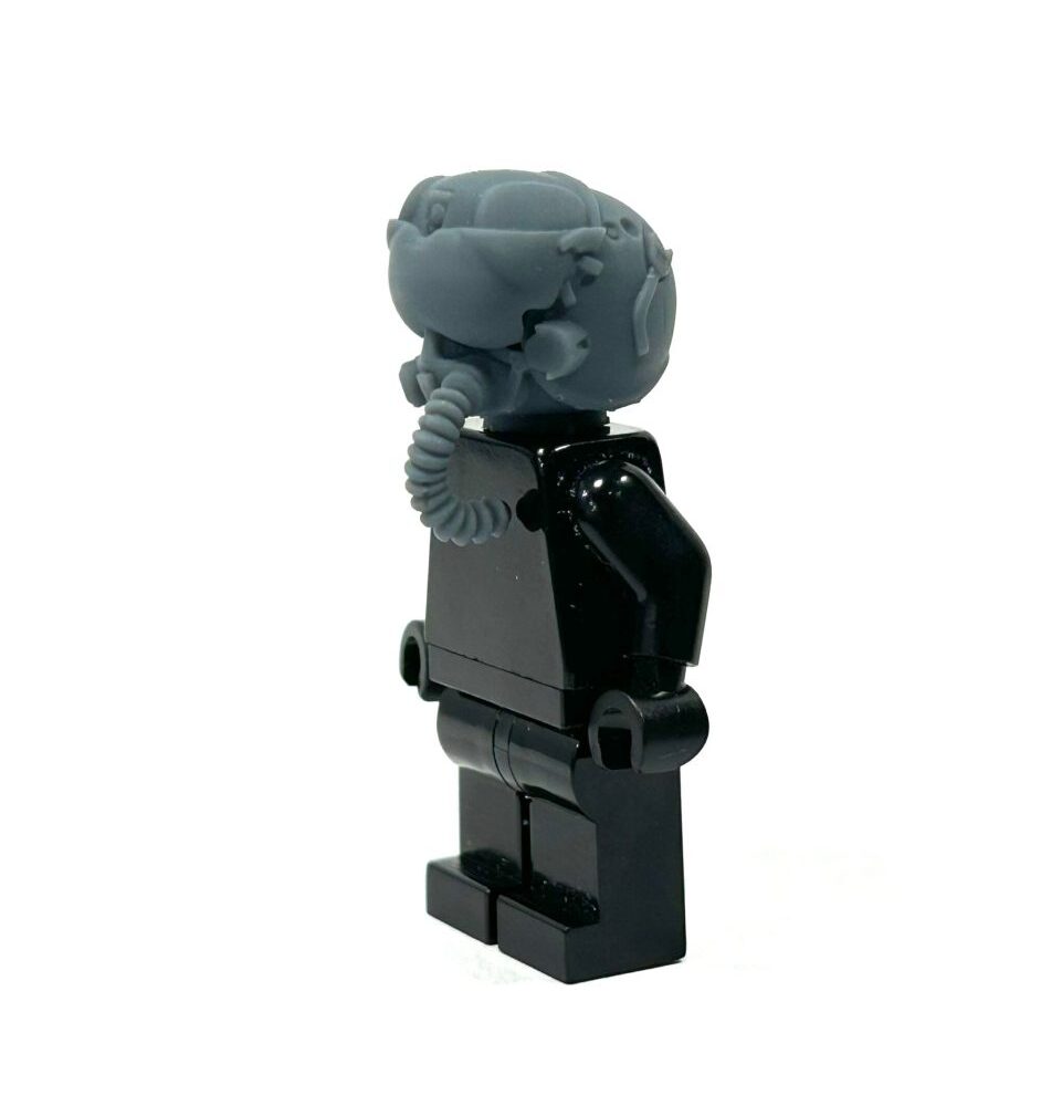 BrickRaidz complete F35 Jetpilot head for Minifigures BrickRaidz complete F35 Jetpilot head for Minifigures