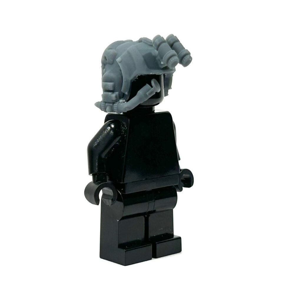 BrickRaidz AH64 Apache pilot helmet v2 for Minifigures