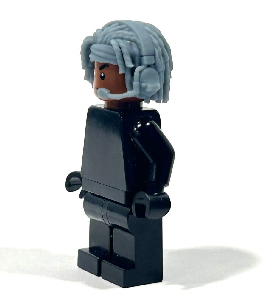 BrickRaidz tactical Hairpiece rasta for Minifigures