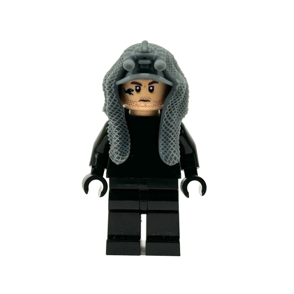 BrickRaidz boonie hat with net and nvg for Minifigures