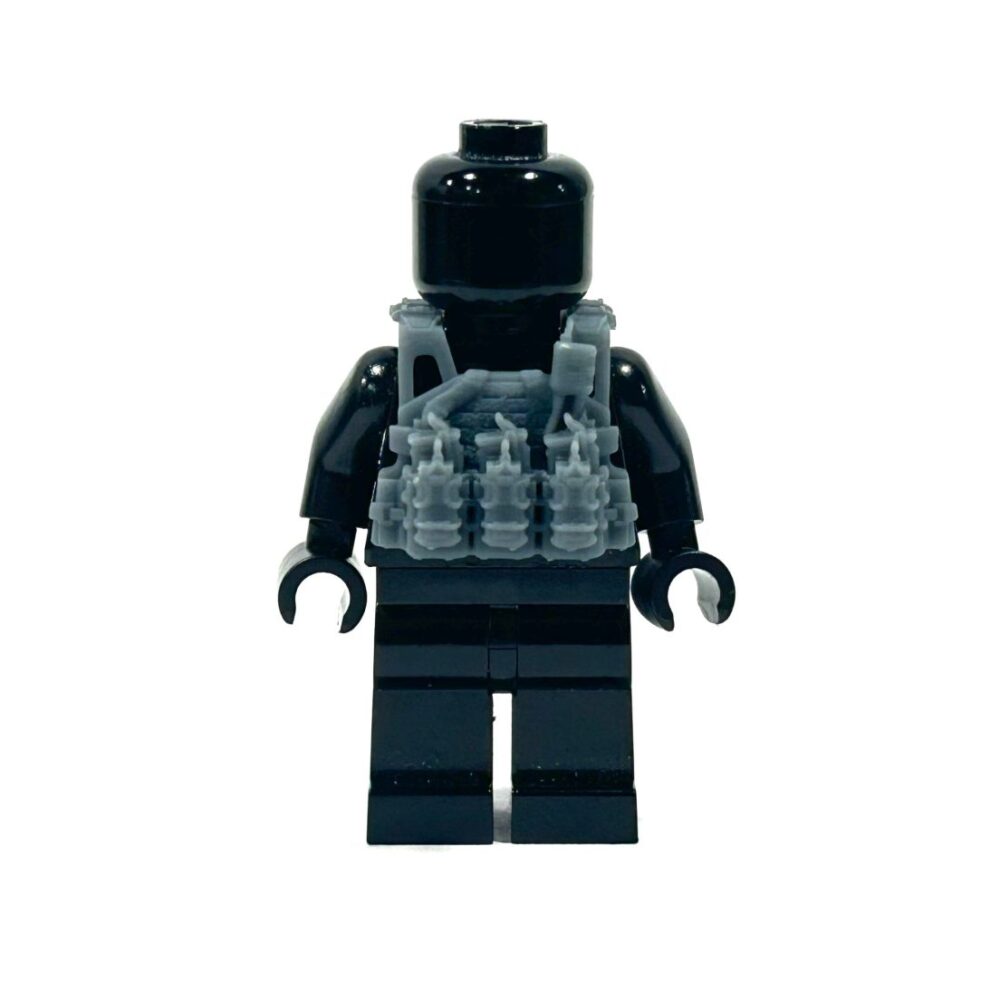 BrickRaidz Tactical DA Plate carrier v3 for Minifigures