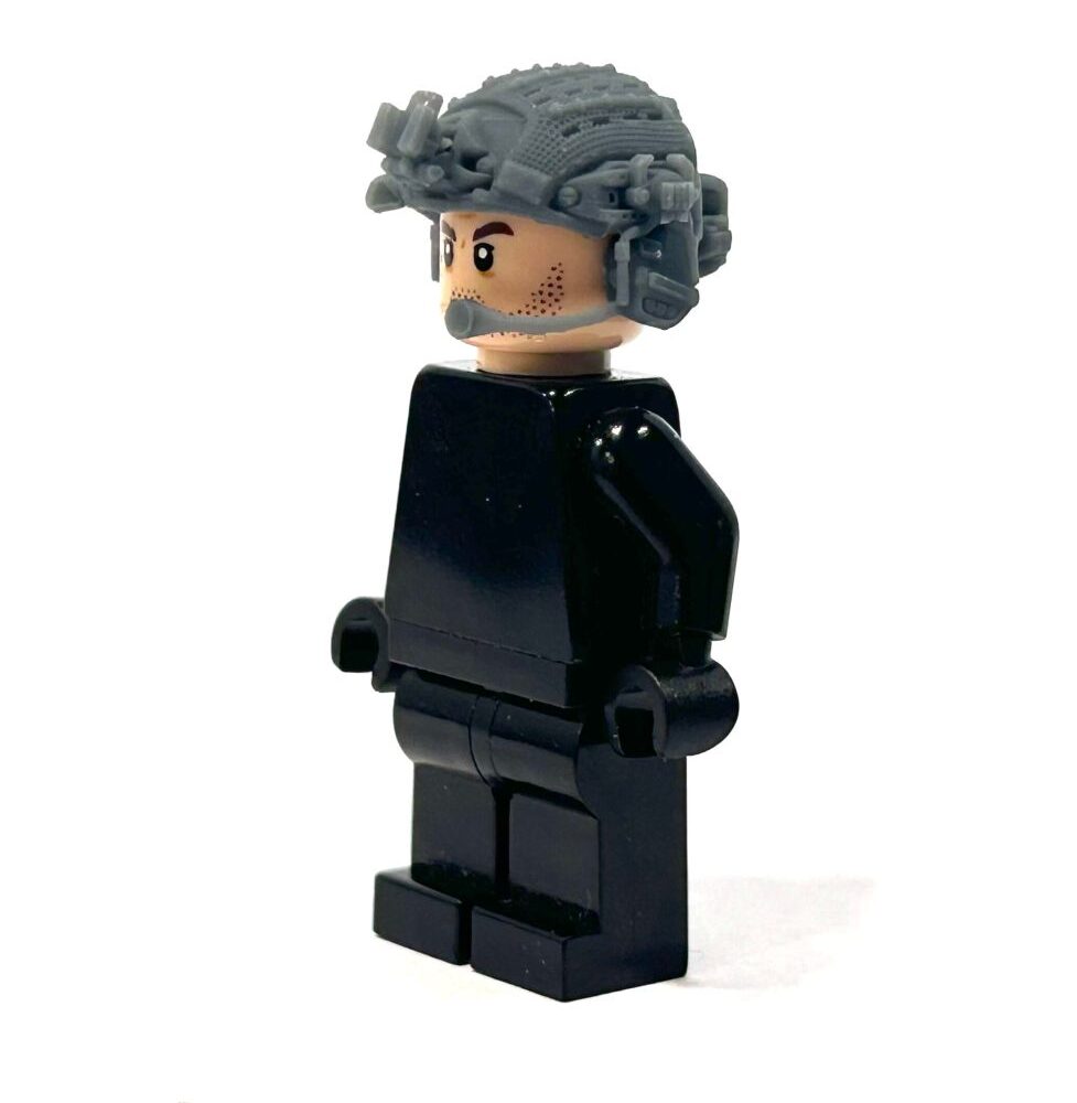 BrickRaidz CP Airframe helmet v2 for Minifigures