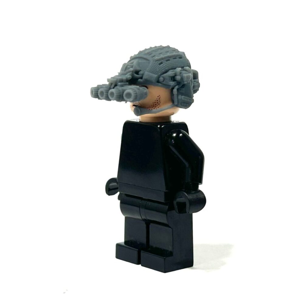 BrickRaidz CP Airframe helmet v5 for Minifigures