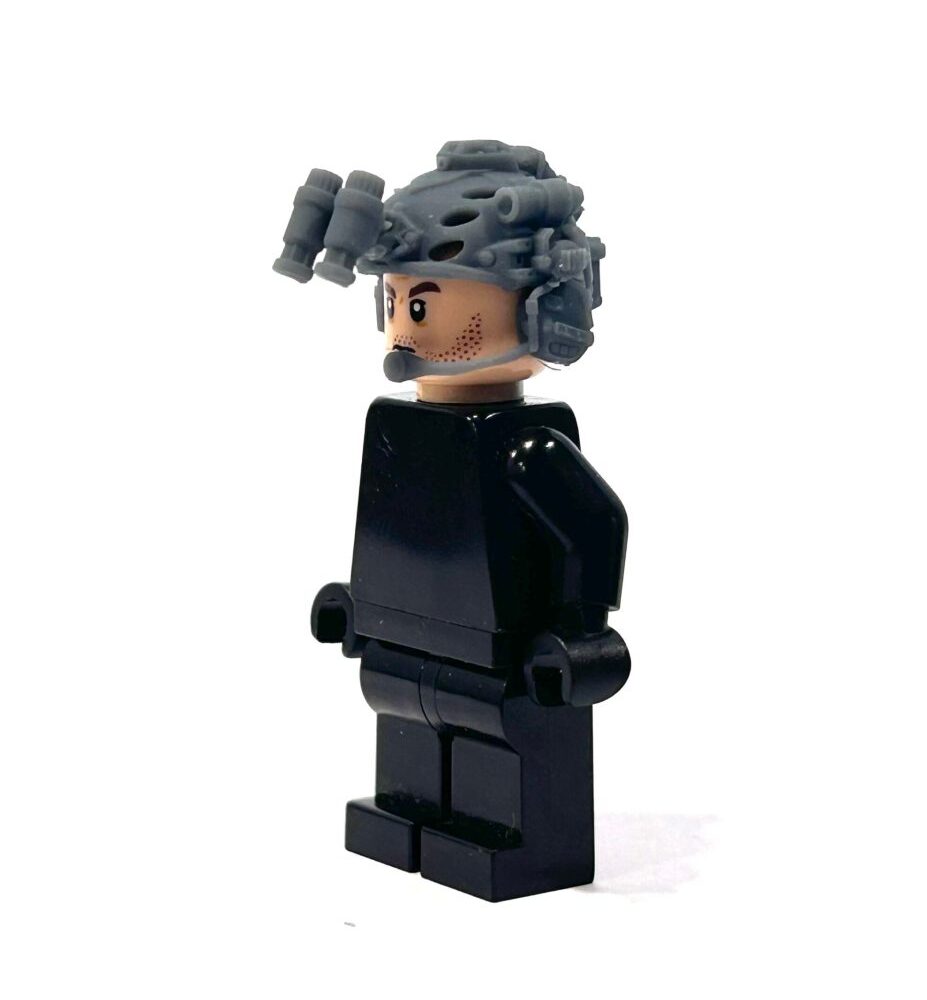 BrickRaidz COD Ghost helmet v2 for Minifigures