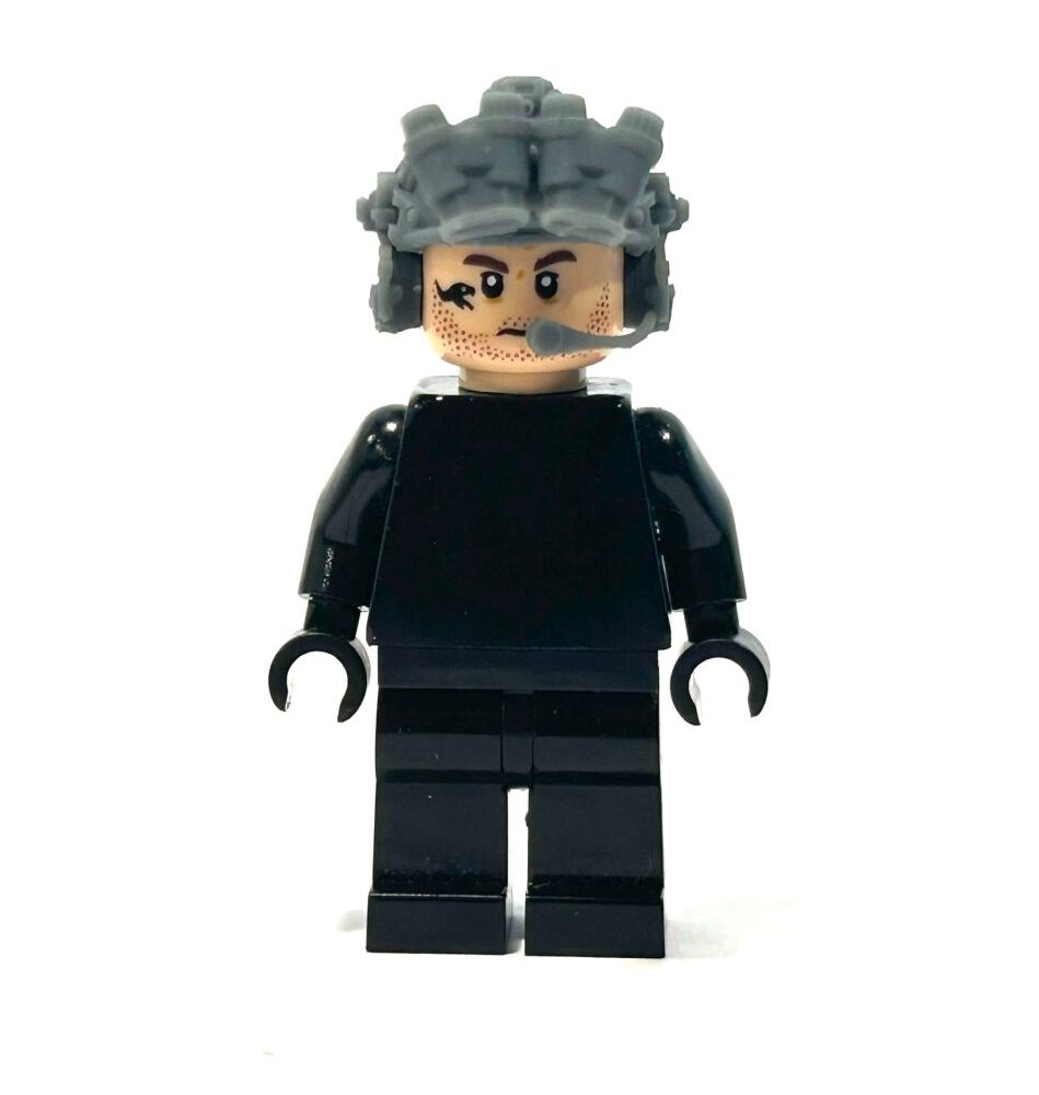 BrickRaidz COD Ghost helmet v3 for Minifigures BrickRaidz COD Ghost helmet v3 for Minifigures