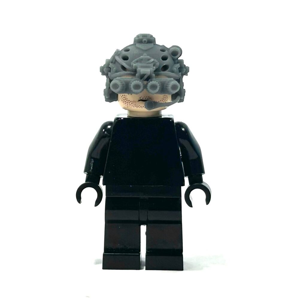 BrickRaidz COD Ghost helmet v4 for Minifigures BrickRaidz COD Ghost helmet v4 for Minifigures