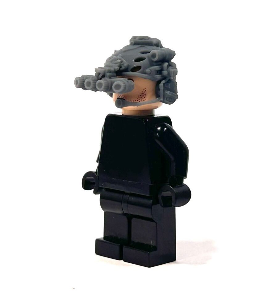 BrickRaidz COD Ghost helmet v4 for Minifigures