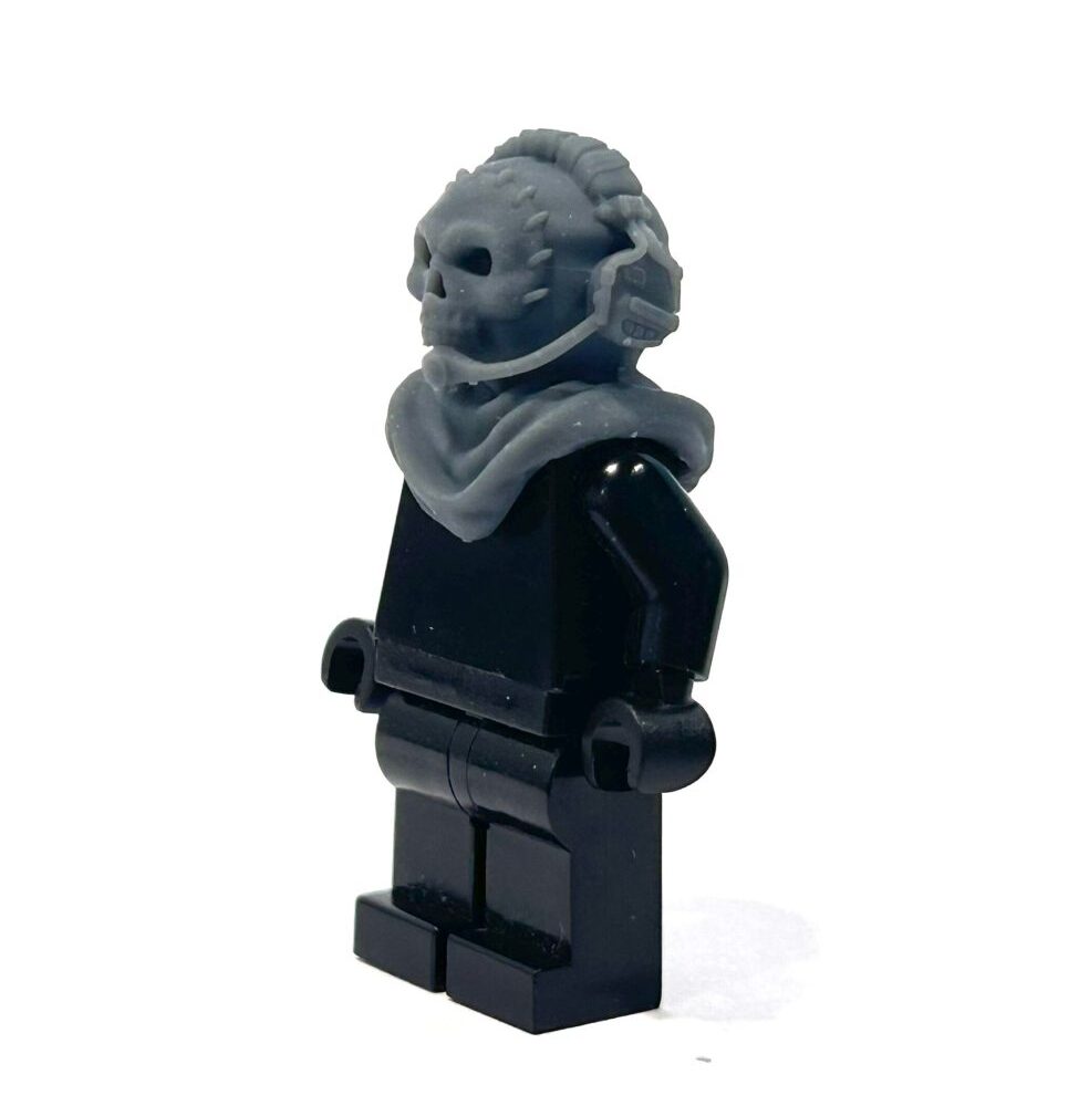 BrickRaidz COD Ghost head v2 for Minifigures