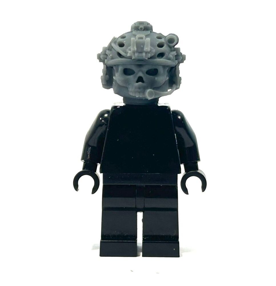 BrickRaidz COD Ghost head v3 for Minifigures BrickRaidz COD Ghost head v3 for Minifigures