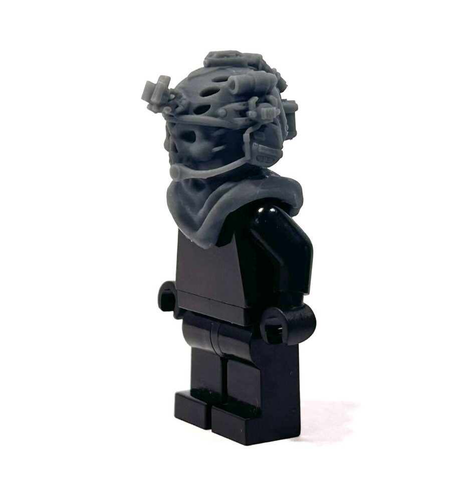 BrickRaidz COD Ghost head v5 for Minifigures