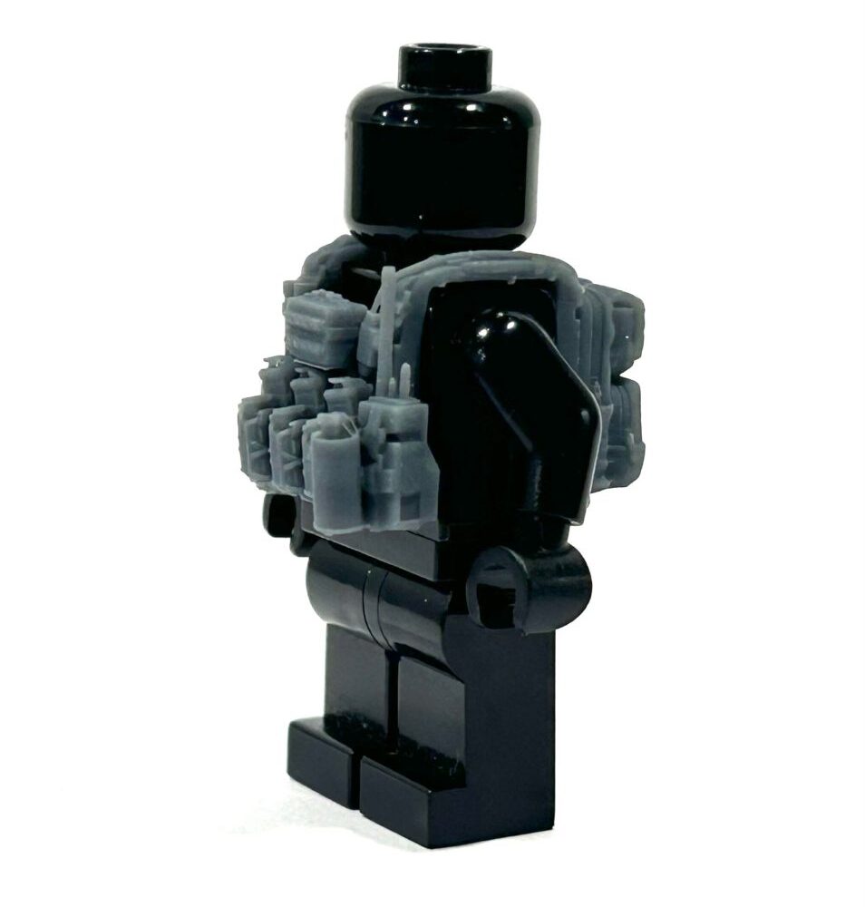 BrickRaidz COD Ghost vest v1 for Minifigures BrickRaidz COD Ghost vest v1 for Minifigures