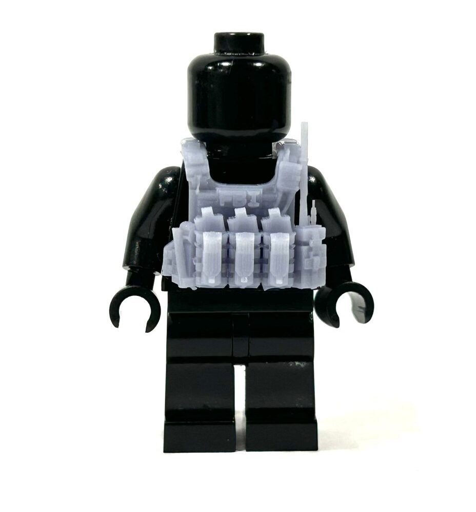 BrickRaidz Tactical Vest FBI v1 for Minifigures