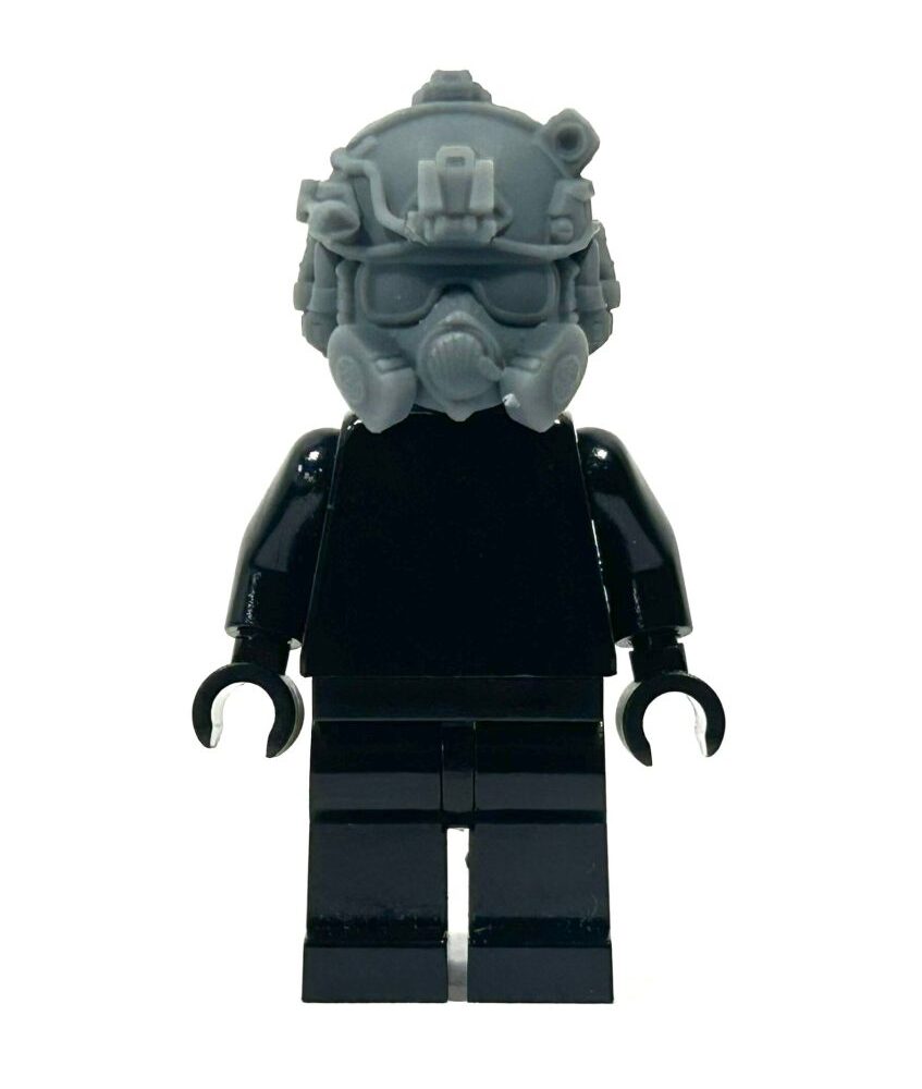BrickRaidz complete gasmask head v11 for Minifigures