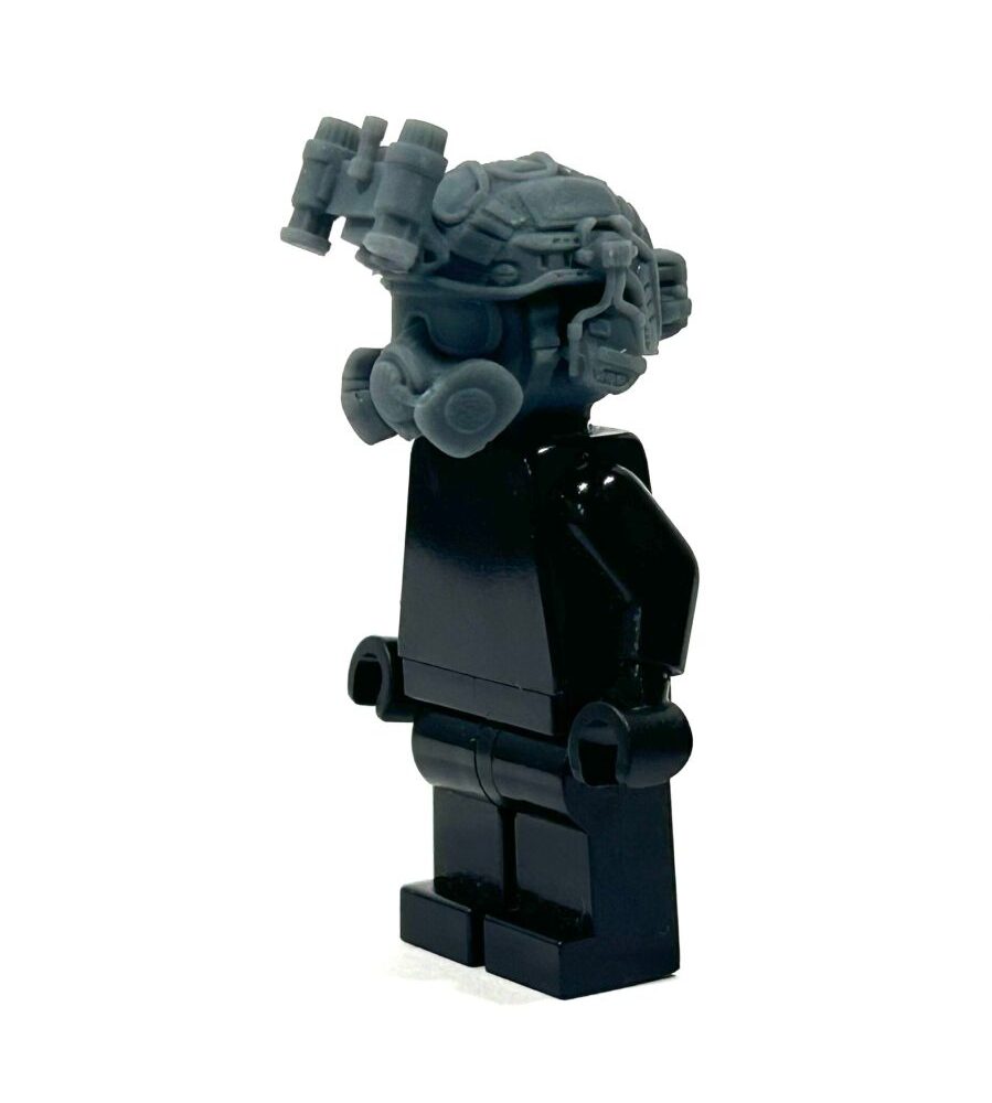 BrickRaidz complete gasmask head v13 for Minifigures BrickRaidz complete gasmask head v13 for Minifigures