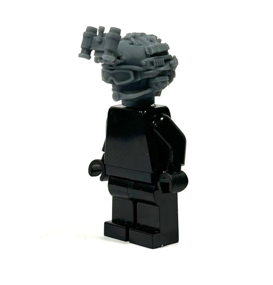 BrickRaidz complete operator head v11 for Minifigures