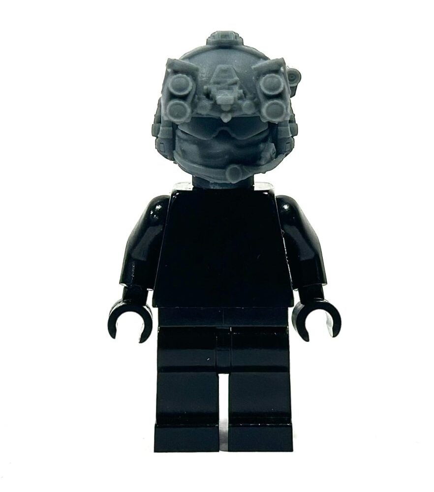 BrickRaidz complete operator head v13 for Minifigures