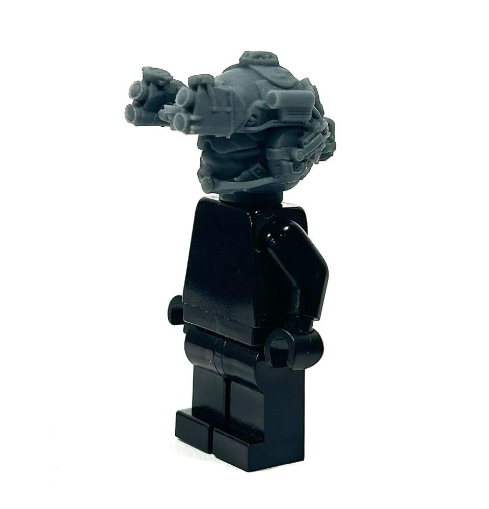 BrickRaidz complete operator head v13 for Minifigures