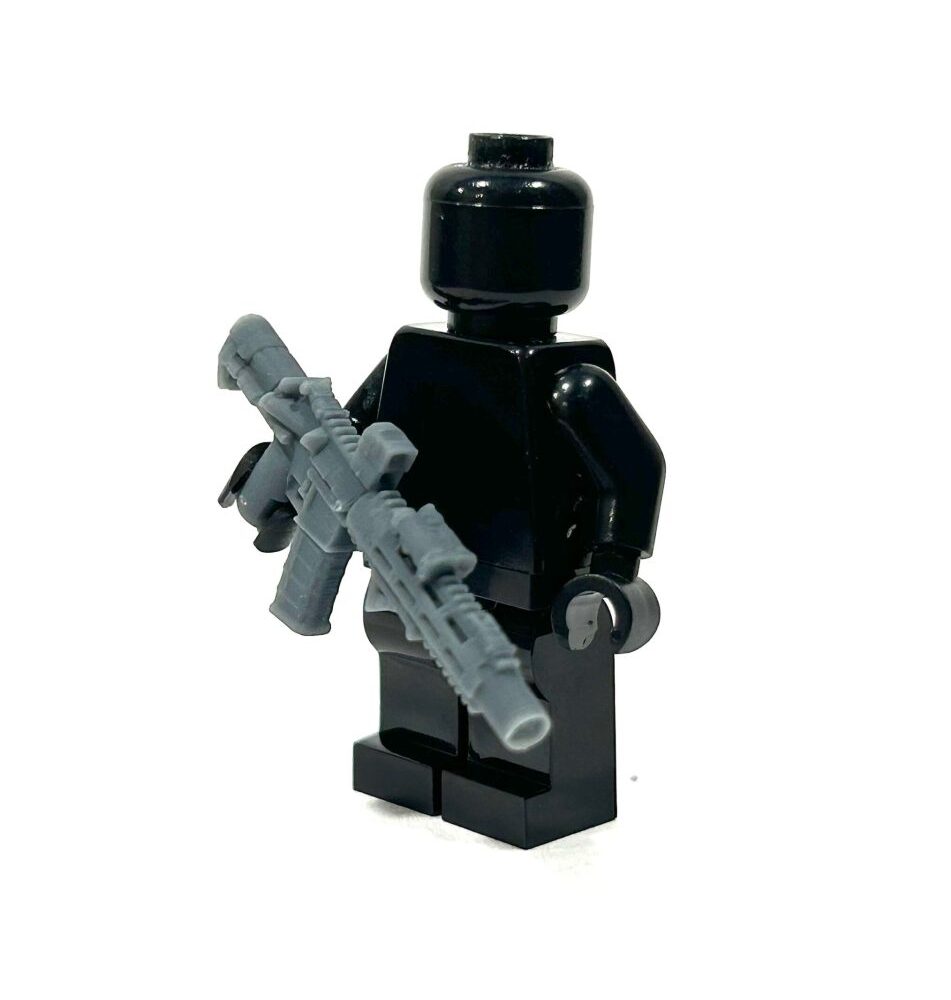 BrickRaidz Wyssen D 300 blackout rifle for Minifigures