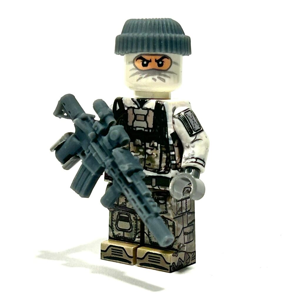 BrickRaidz UV printed Minifigures Snow Trooper v1