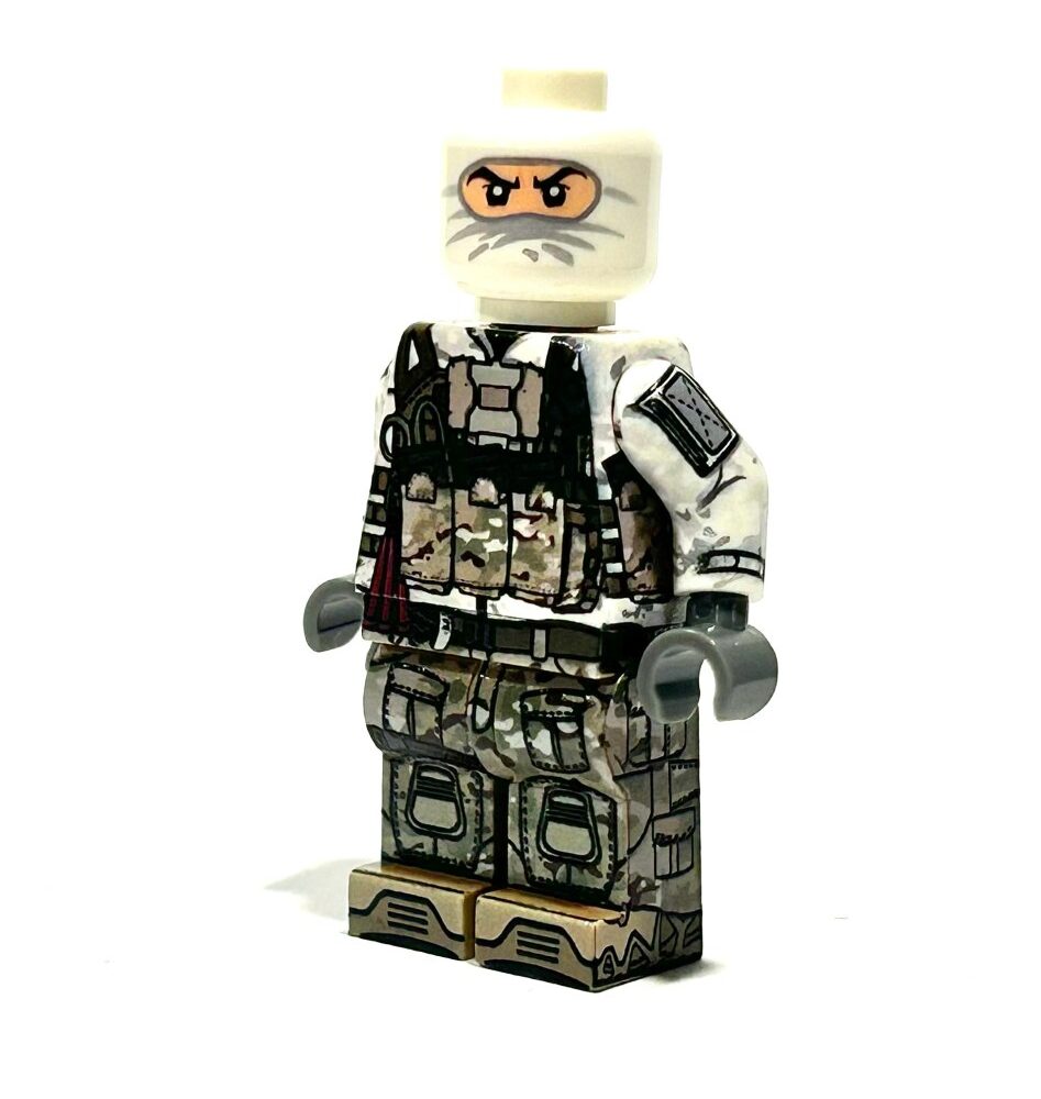 BrickRaidz UV printed Minifigures Snow Trooper v1