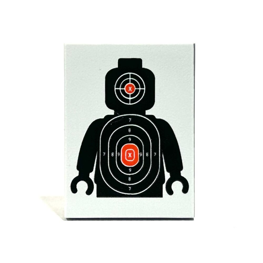 BrickRaidz UV printed Shooting Target v2