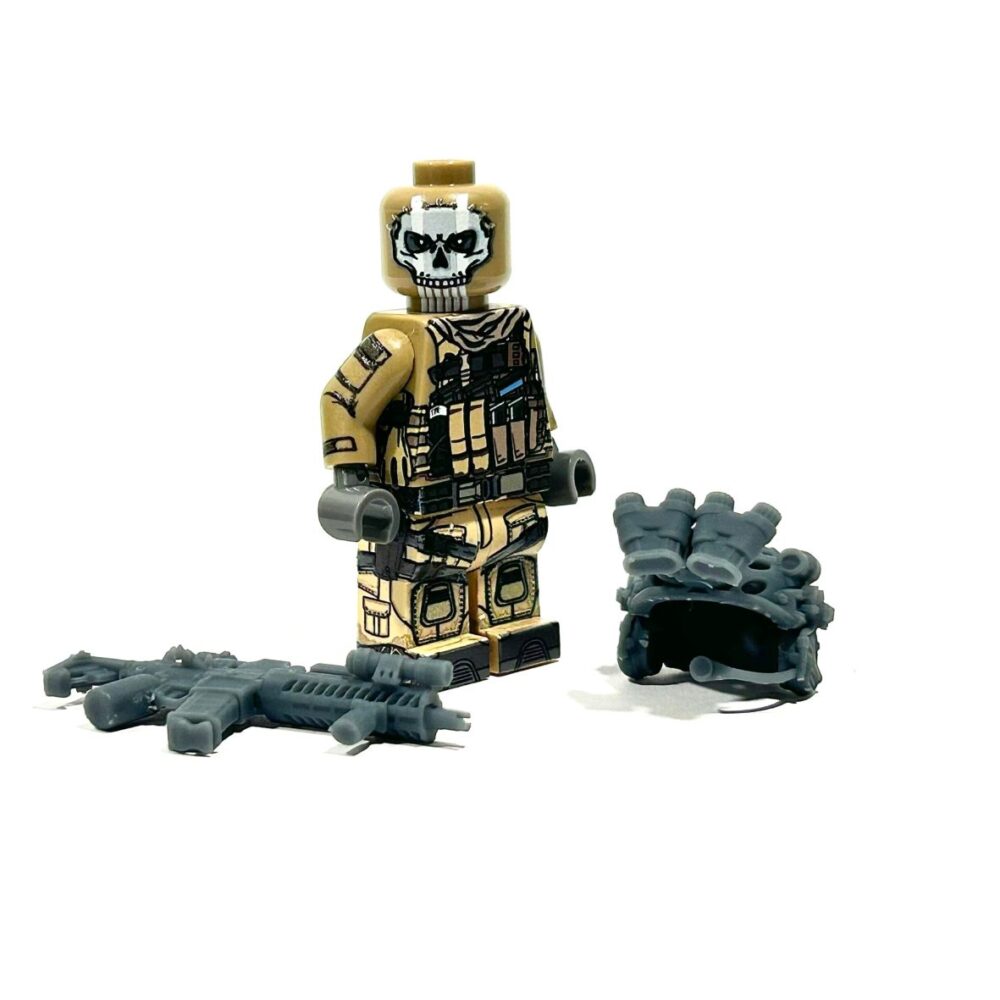 BrickRaidz UV printed Minifigures Ghost Desert